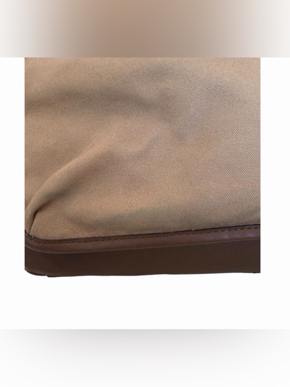 COACH Camden Canvas Brown Canvas Messenger Bag - Picture 11 of 11